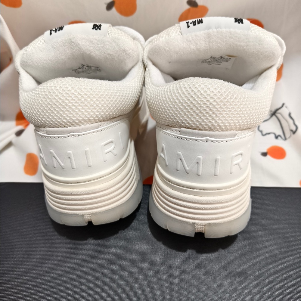 AMIRI White Low-Top Sneakers - Picture 10 of 11